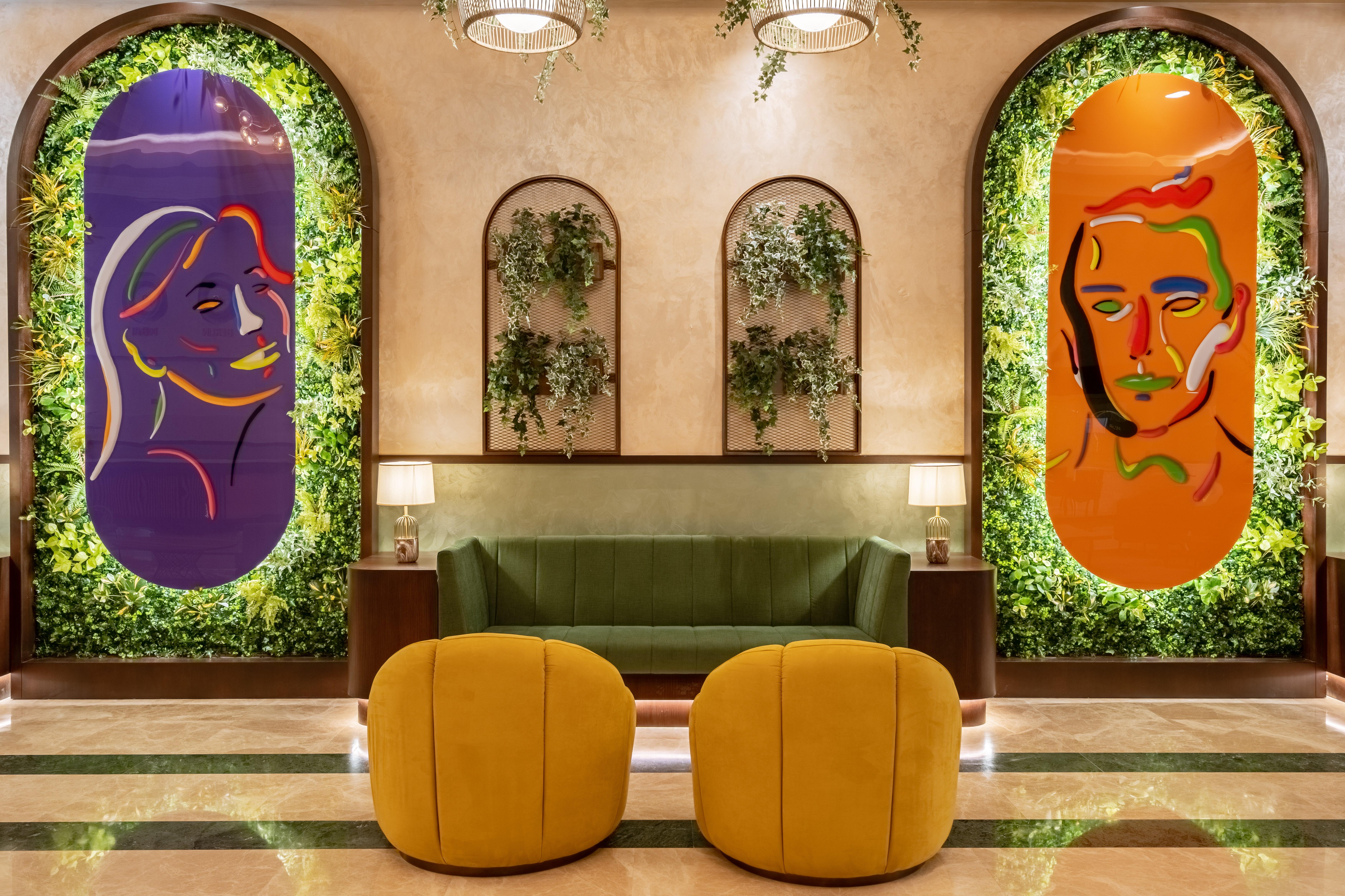 Megasaray Westbeach Antalia Esterno foto The lobby of the hotel